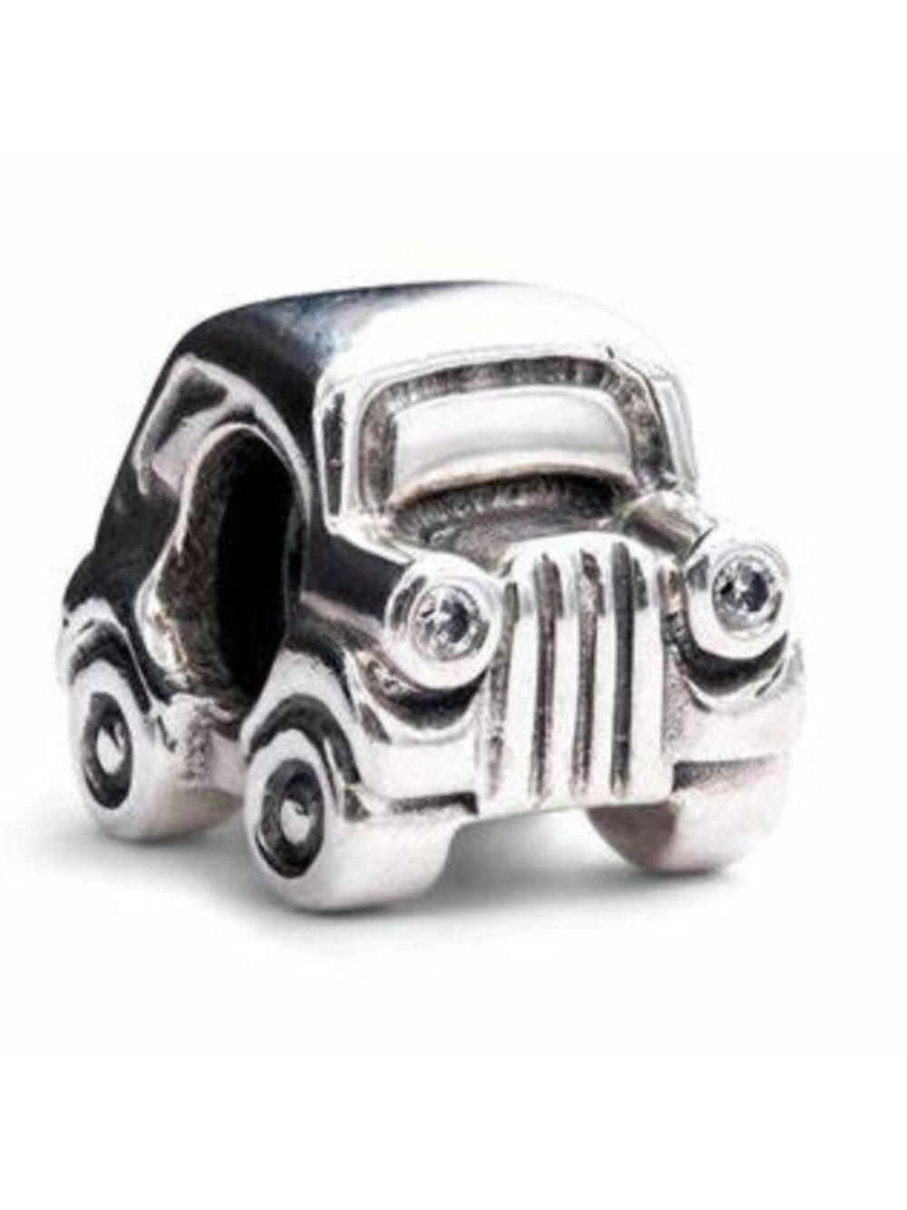 Pandora Sterling Silver + CZ Car Charm 790405CZ